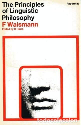 Libros: Principles of Linguistic Philosophy - Friedrich Waismann