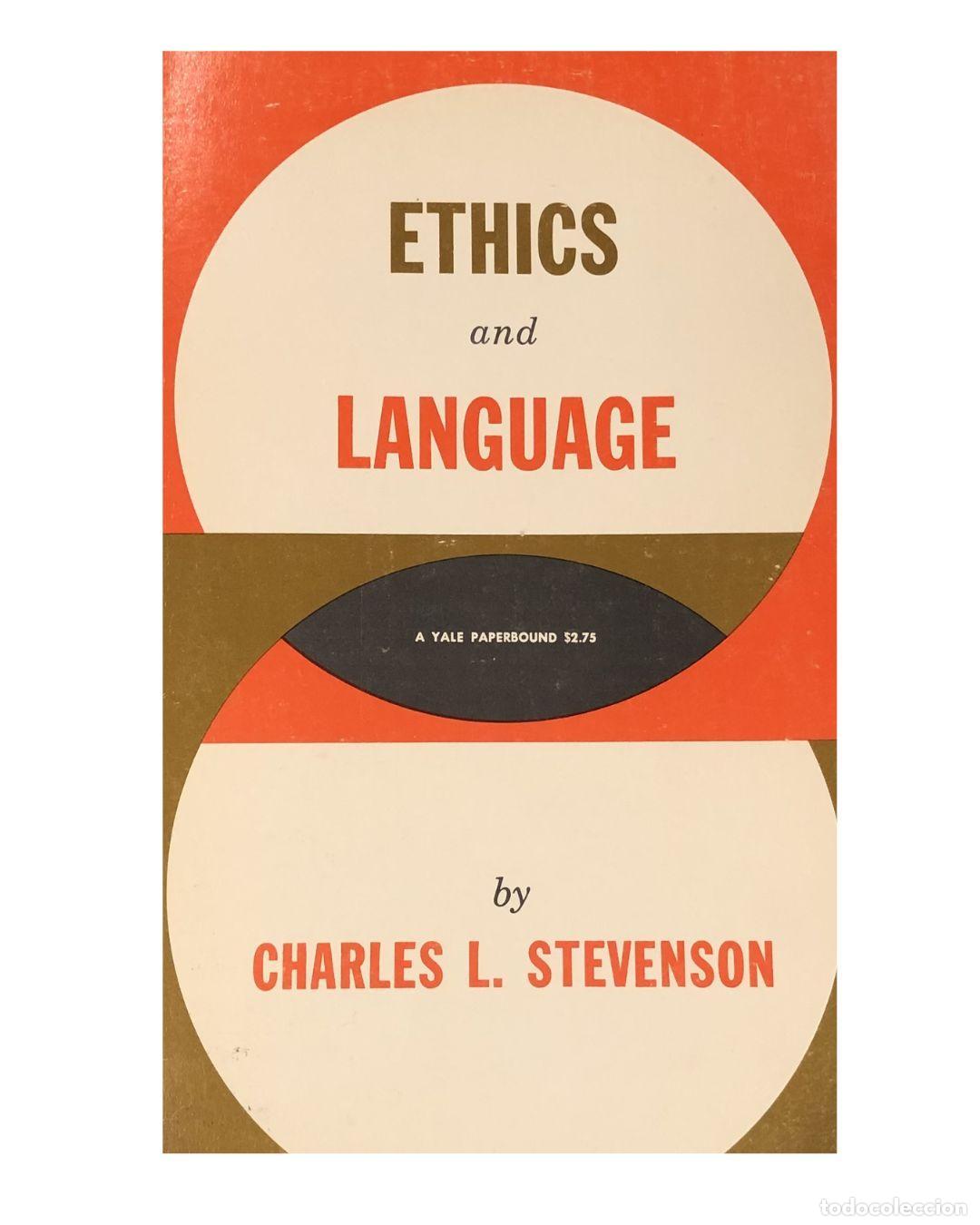 Libros: Ethics and Language - Stevenson, Charles L.