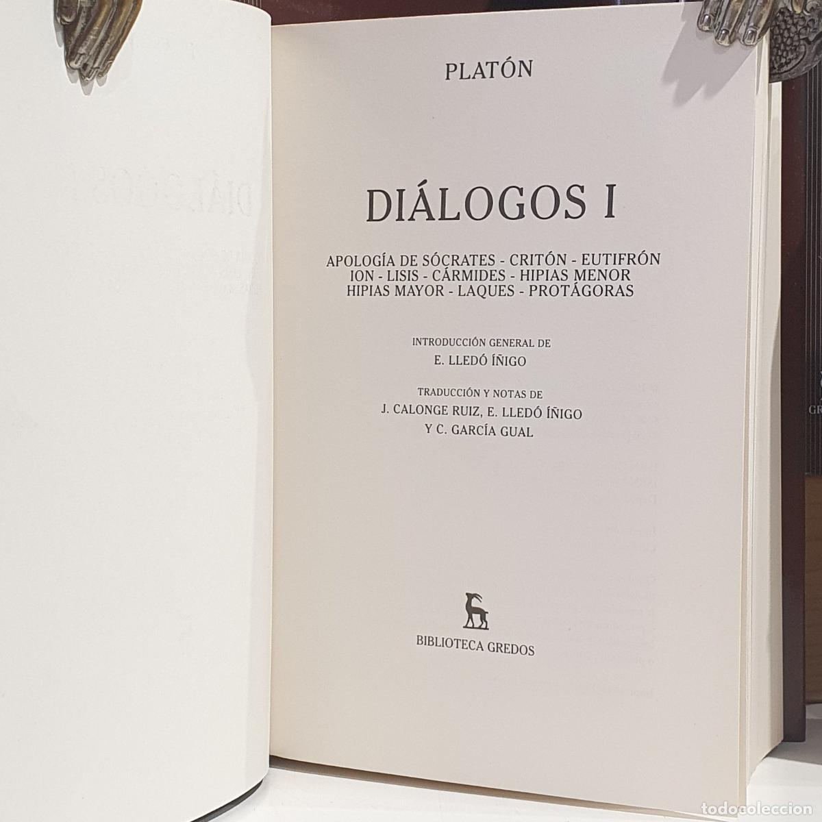 Libros: PLATON - DI&Aacute;LOGOS. 8 tomos, completo - Foto 2
