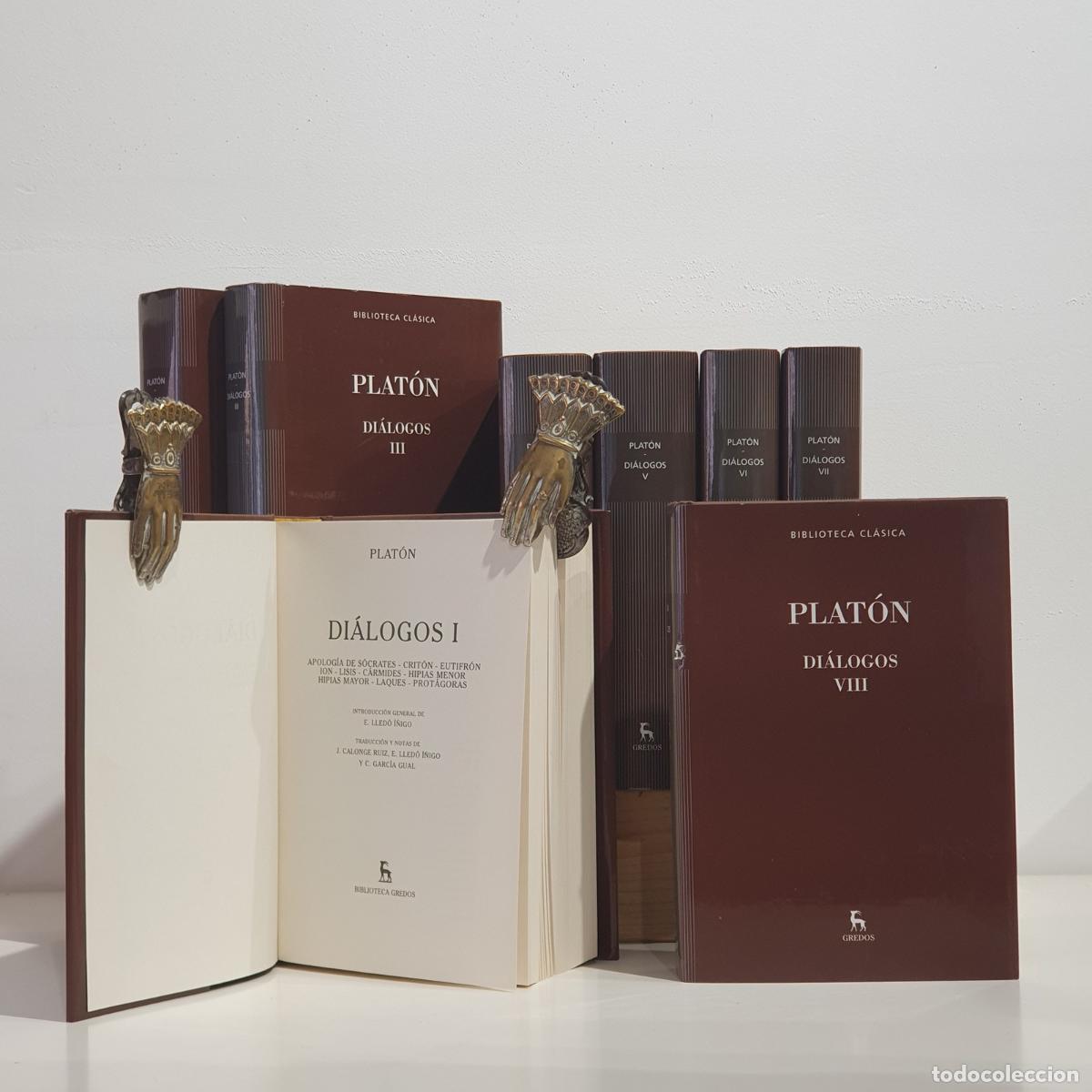 Libros: PLATON - DI&Aacute;LOGOS. 8 tomos, completo - Foto 1