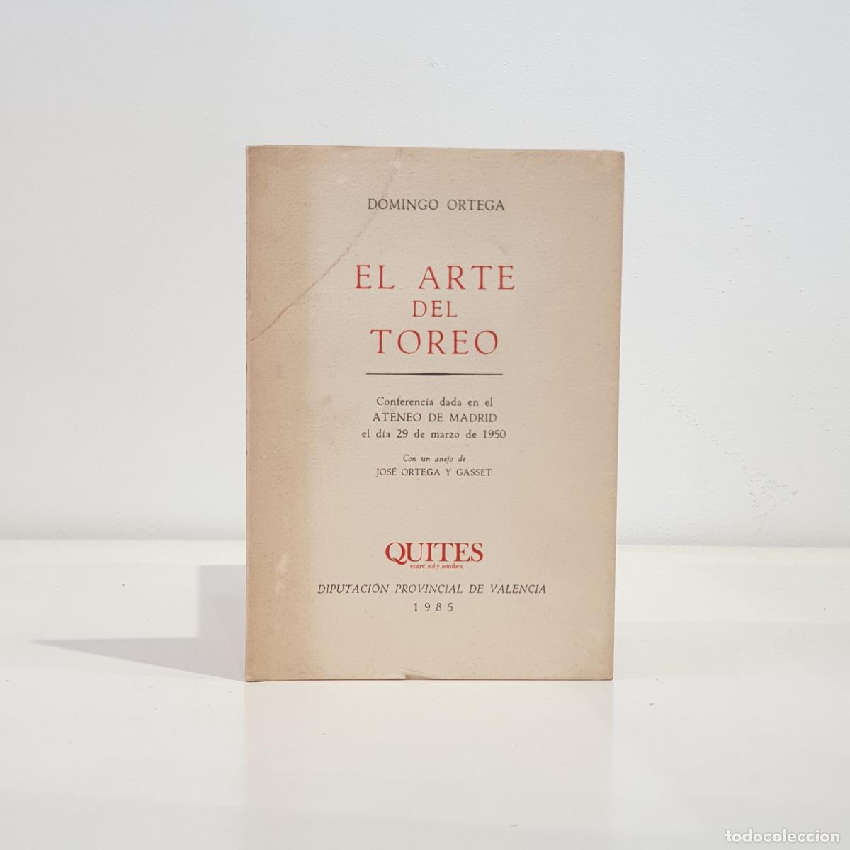 Libros: Domingo Ortega - El arte del toreo - Foto 1
