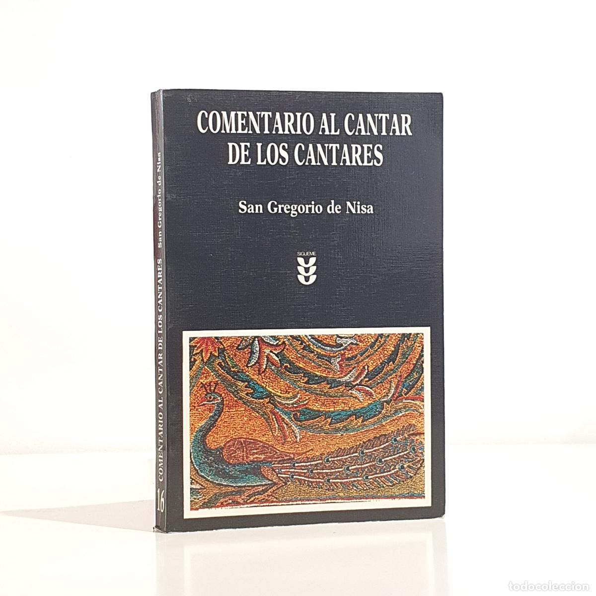 Libros: SAN GREGORIO DE NISA - Comentario al Cantar de los Cantares