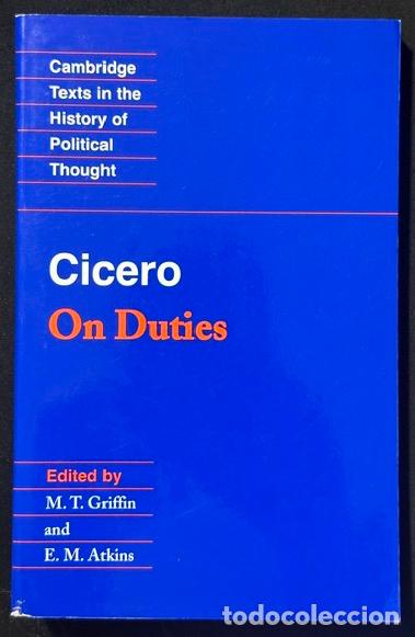 Libros: ON DUTIES - CICERO