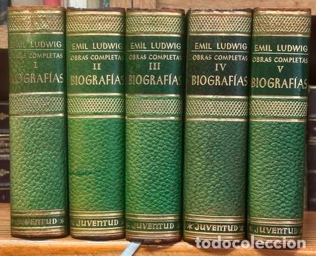 Libros: OBRAS COMPLETAS. BIOGRAF&Iacute;AS - LUDWIG, Emil