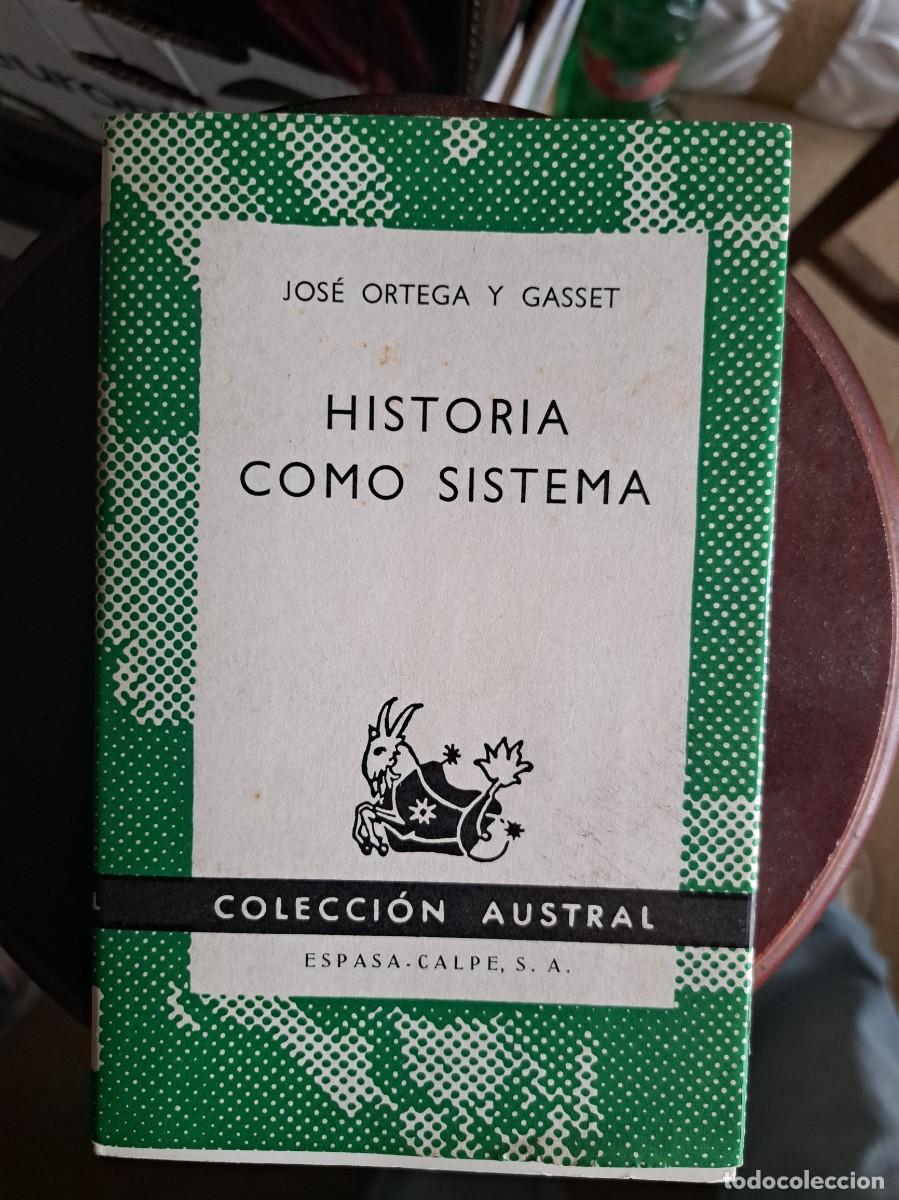 Libros: HISTORIA COMO SISTEMA