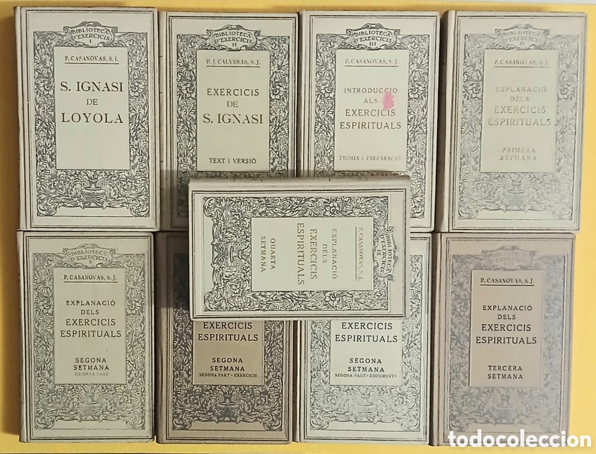 Libros: S. Ignasi de Loyola (P. Casanovas, S.J.): Estudi biogr&agrave;fic i conceptual del sant com a autor del m&egrave;t