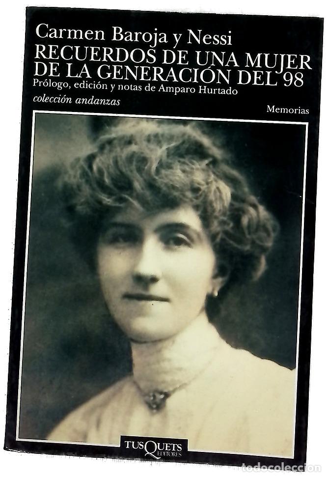 Libri di seconda mano: Recuerdos de una mujer de la generaci&oacute;n del 98