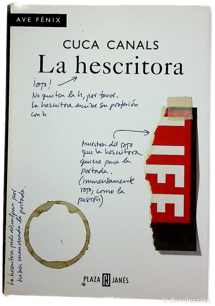 Livres: La hescritora - Canals, Cuca