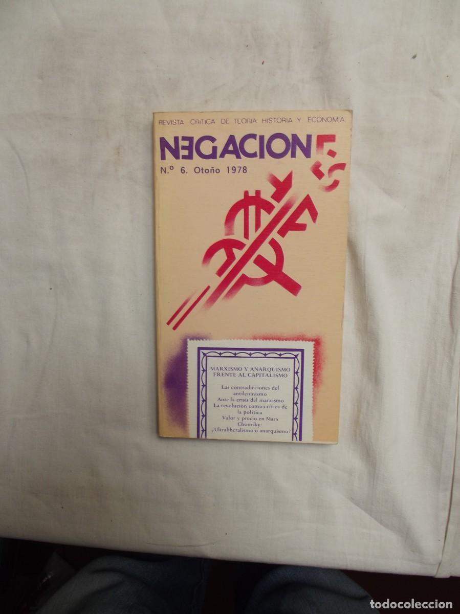 Libros: NEGACION N&ordm; 6 OTO&Ntilde;O DE 1978 REVISTA CRITICA