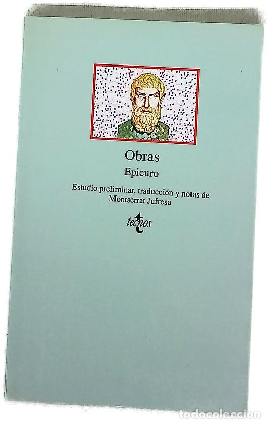 books: Obras - Epicuro; Jufresa, Montserrat; Camps i Gaset, Montserrat; Mestre, Francesca