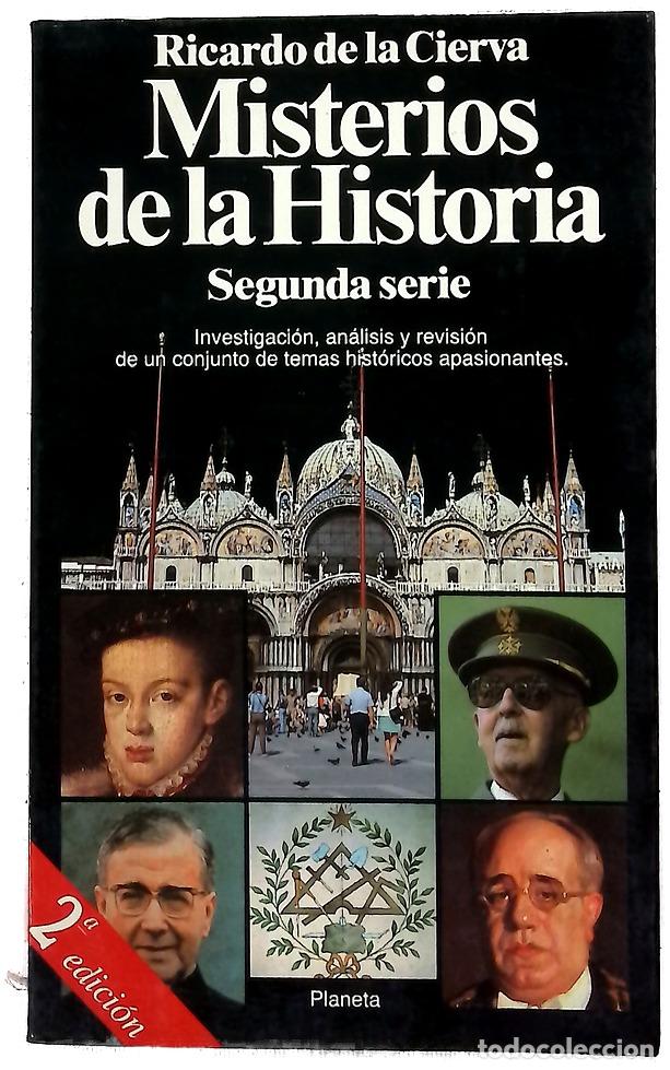 books: Misterios de la historia - Cierva, Ricardo de la