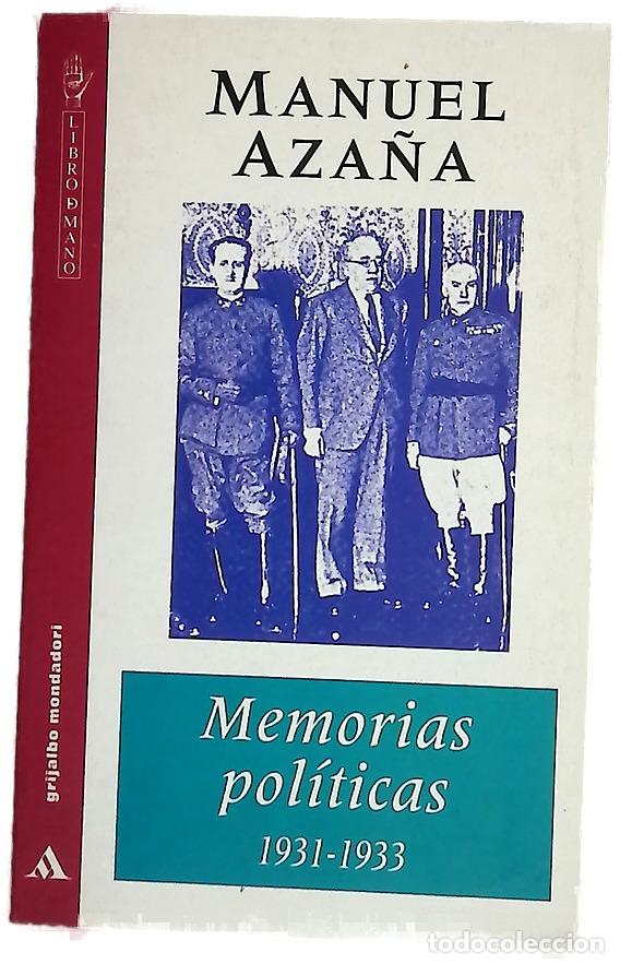 Libros: Memorias pol&iacute;ticas y de guerra