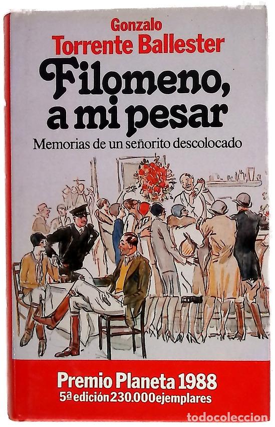 Libros: Filomeno, a mi pesar memorias de un se&ntilde;orito descolocado