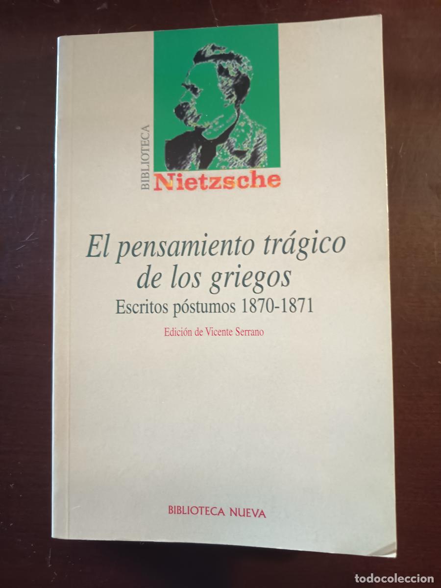 Livros em segunda m&atilde;o: El pensamiento tr&aacute;gico de los griegos - Nietzsche