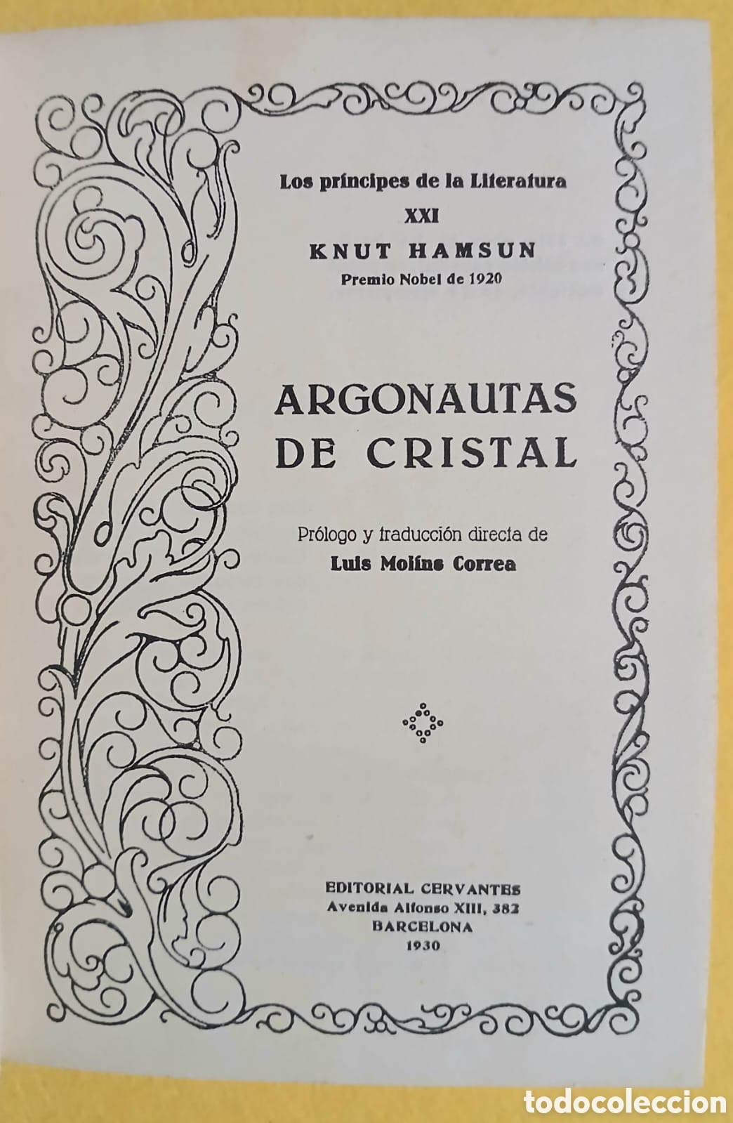 Libros: Argonautas de Cristal, Knut Hamsun - Foto 5