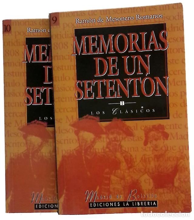 Libros: Memorias de un setent&oacute;n - Mesonero Romanos, Ram&oacute;n de