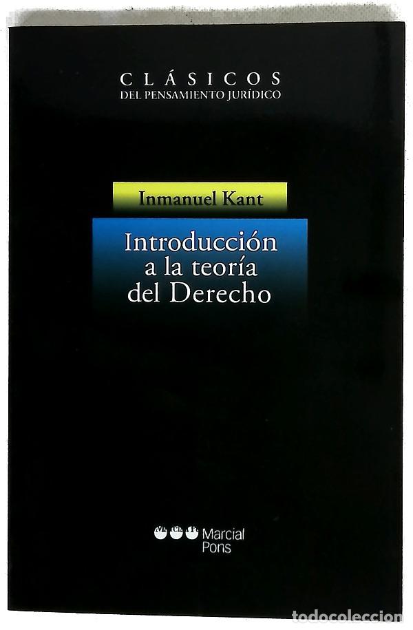 books: Introducci&oacute;n a la teor&iacute;a del derecho