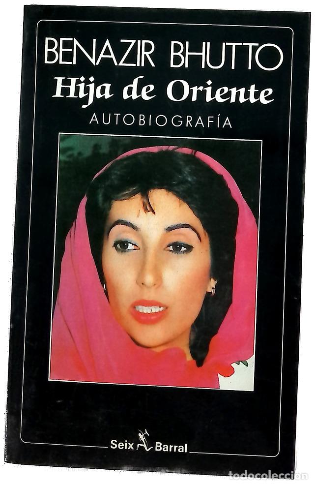 Libros: Hija de Oriente autobiograf&iacute;a