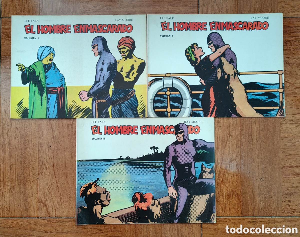 B&uuml;cher: El Hombre Enmascarado Vol&uacute;men I, II, III � Ediciones B.O. - Lee Falk / Ray Moore