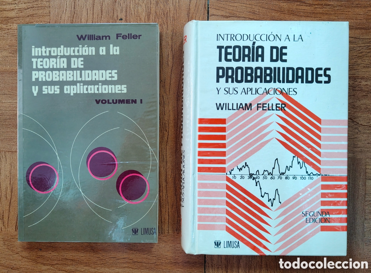 B&uuml;cher: Introducci&oacute;n a la Teor&iacute;a de Probabilidades y su aplicaciones � 2 Vol&uacute;menes - William Feller