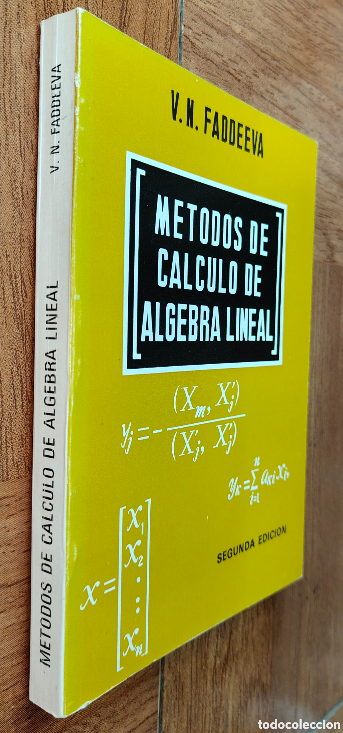 Libri di seconda mano: M&eacute;todos de C&aacute;lculo de &Aacute;lgebra Lineal - V. N. Faddeeva