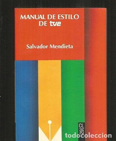 Libros: Manual de estilo de TVE- 9788433535290