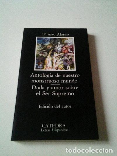 Libros: Antolog&iacute;a de nuestro monstruoso mundo- 9788437605494