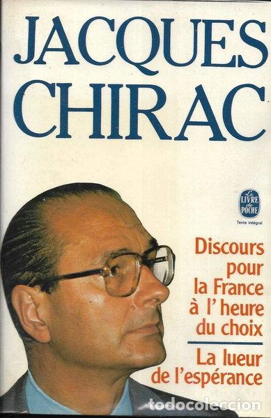 Libros: Discours pour la France &agrave; l'heure du choix- 9782253026518