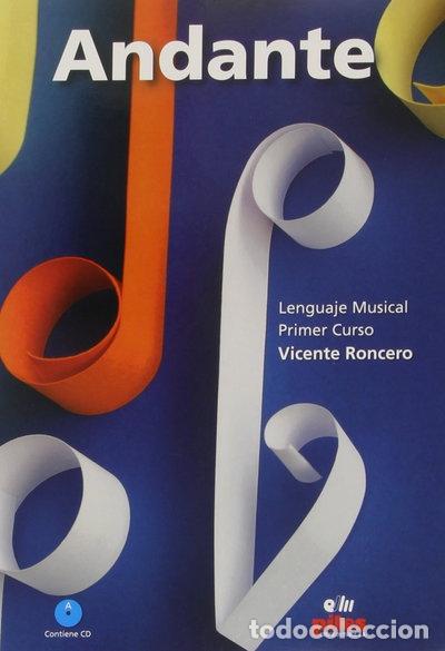 books: Andante, lenguaje musical 1- 9788415928041