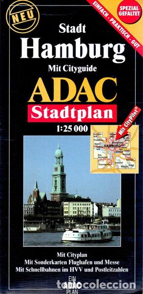 Libros: ADAC Stadtplan Stadt Hamburg- 9783826406959