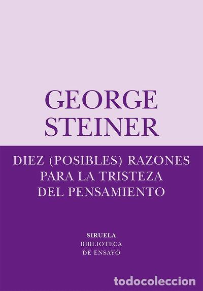 Livres: Diez (posibles) razones para la tristeza del pensamiento- 9788498410334