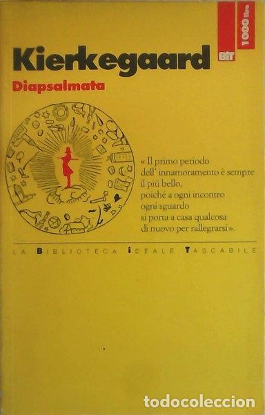 books: Diapsalmata- 9788881111510
