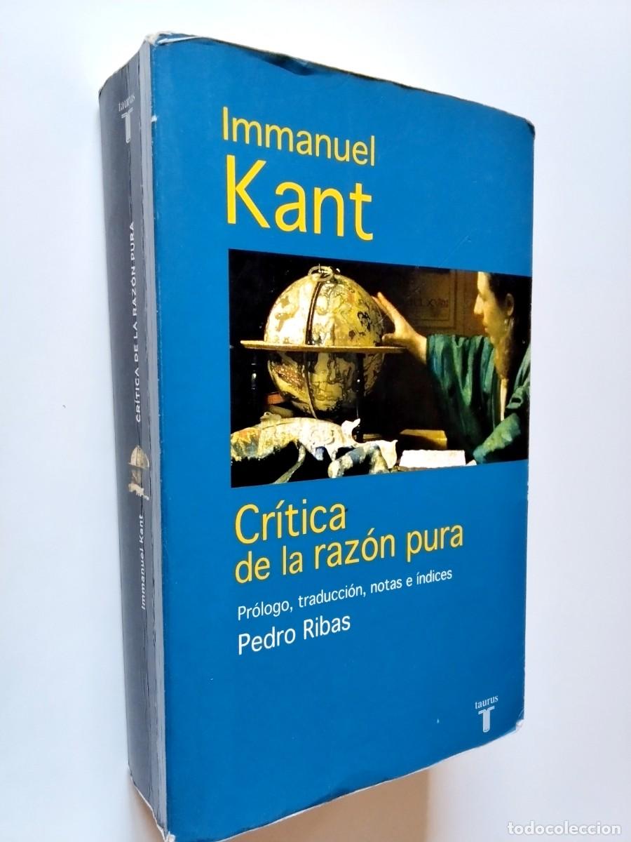 books: Immanuel Kant - Cr&iacute;tica de la raz&oacute;n pura (obra completa)