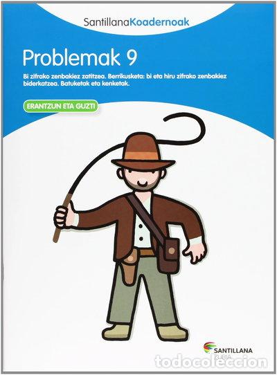 Libros: Problemak 9 Santillana Koadernoak- 9788498943337