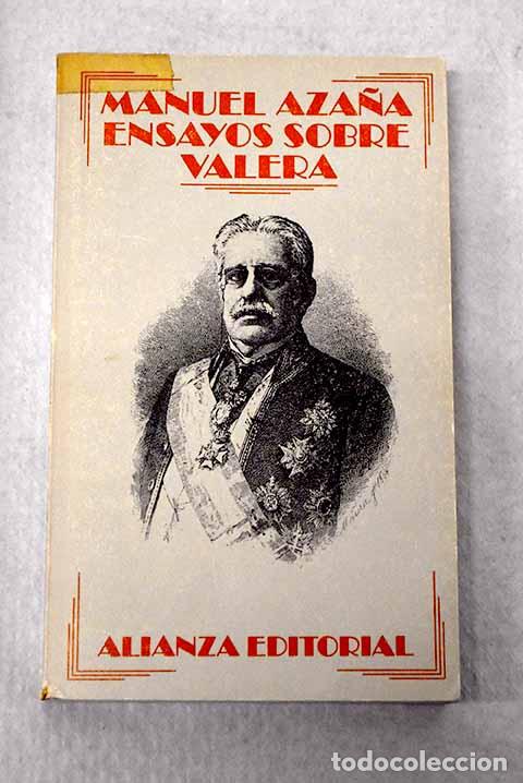 Libros: Ensayos sobre Valera.- Aza&ntilde;a, Manuel
