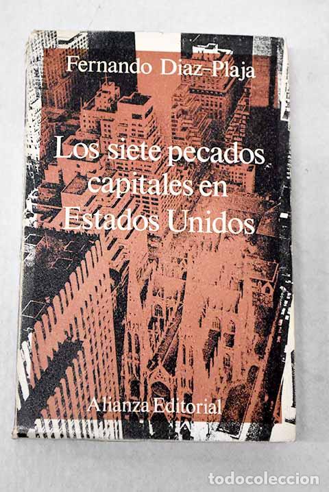 Libros: Los siete pecados capitales en Estados Unidos.- D&iacute;az Plaja, Fernando