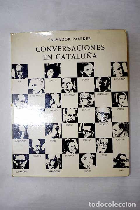 Libros: Conversaciones en Catalu&ntilde;a.- P&aacute;niker, Salvador