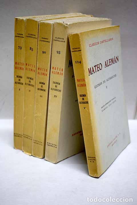 Libros: Guzm&aacute;n de Alfarache: Alem&aacute;n, Mateo.- Alem&aacute;n, Mateo