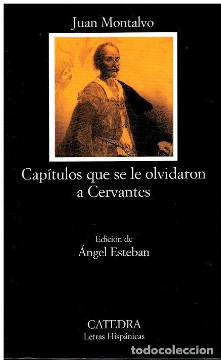 Libros: CAP&Iacute;TULOS QUE SE LE OLVIDARON A CERVANTES. Edici&oacute;n de &Aacute;ngel Esteban.