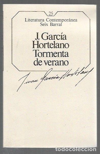 Libros: TORMENTA DE VERANO - GARCIA HORTELANO, JUAN
