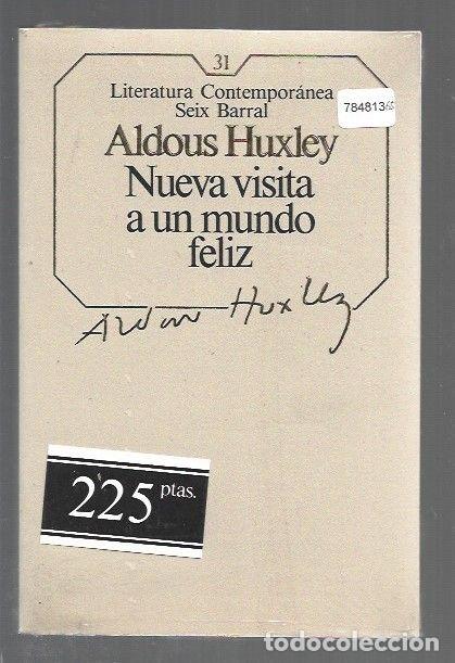 books: NUEVA VISITA A UN MUNDO FELIZ - HUXLEY, ALDOUS