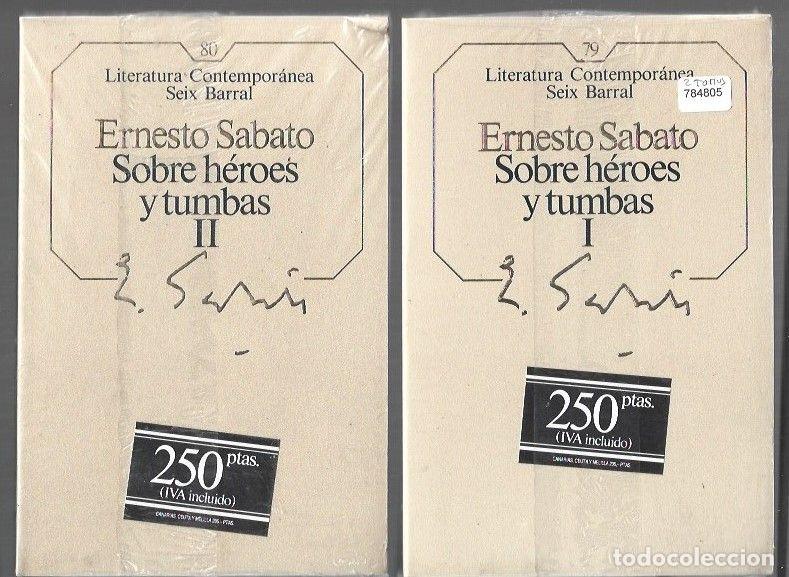 Livres: SOBRE HEROES Y TUMBAS (2 TOMOS) - SABATO, ERNESTO