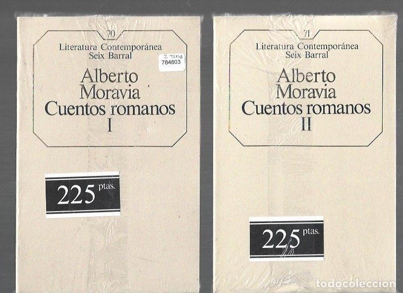 Libros: CUENTOS ROMANOS (2 TOMOS) - MORAVIA, ALBERTO - Foto 1