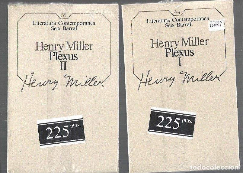 Libros: PLEXUS (2 TOMOS) - MILLER, HENRY - Foto 1