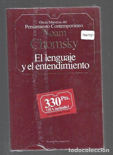 Livres: LENGUAJE Y EL ENTENDIMIENTO - EL - CHOMSKY, NOAM