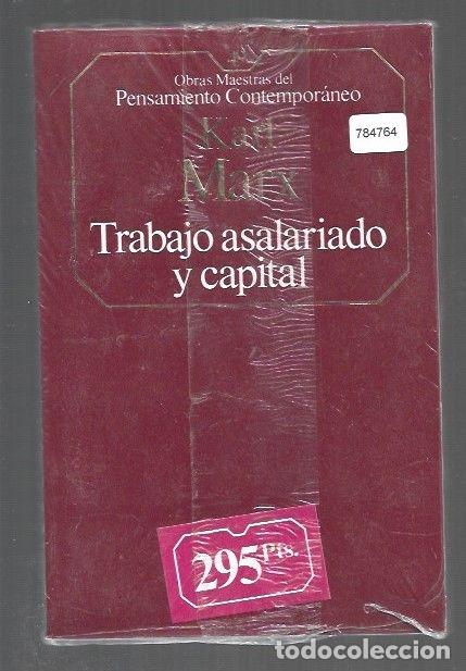 Livres: TRABAJO ASALARIADO Y CAPITAL - MARX, KARL