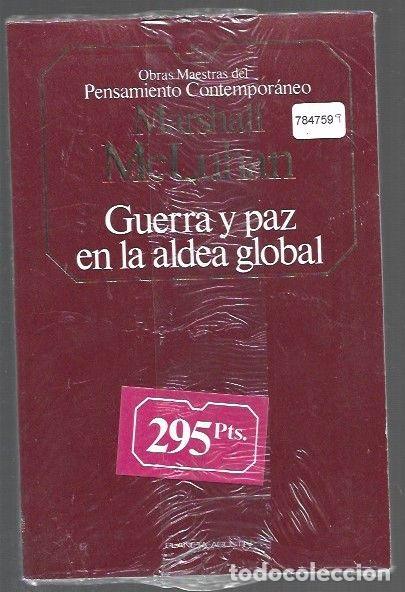 Libros: GUERRA Y PAZ EN LA ALDEA GLOBAL - MCLUHAN, MARSHALL - Foto 1