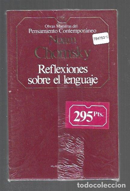 Libros: REFLEXIONES SOBRE EL LENGUAJE - CHOMSKY, NOAM - Foto 1