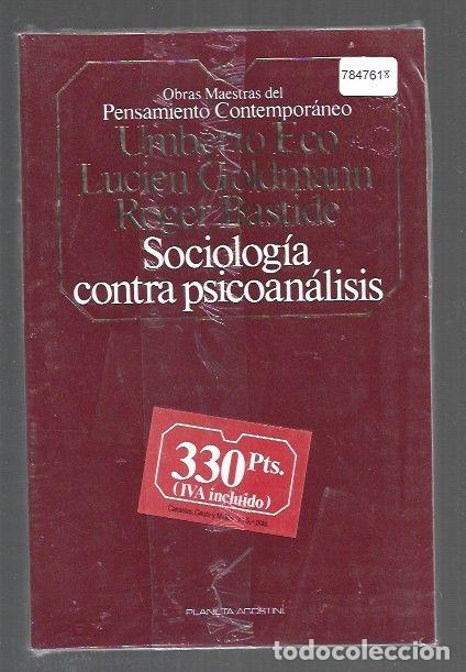 B&uuml;cher: SOCIOLOGIA CONTRA PSICOANALISIS - ECO, UMBERTO / LUCIEN GOLDMANN / ROGER BASTIDE