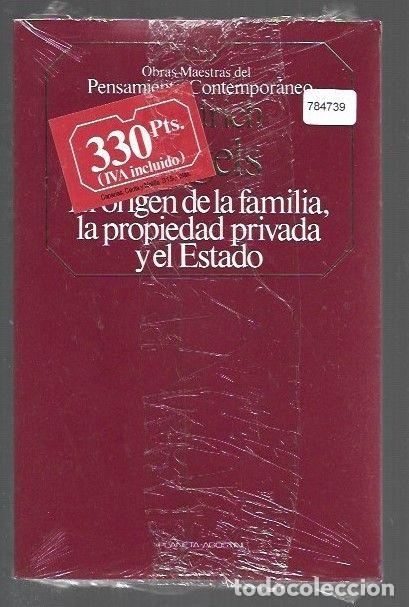 Livres: ORIGEN DE LA FAMILIA, LA PROPIEDAD PRIVADA Y EL ESTADO - EL - ENGELS, FRIEDRICH